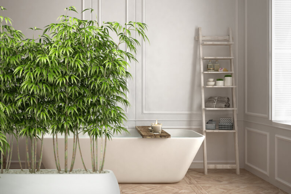 bagno moderno con vasca